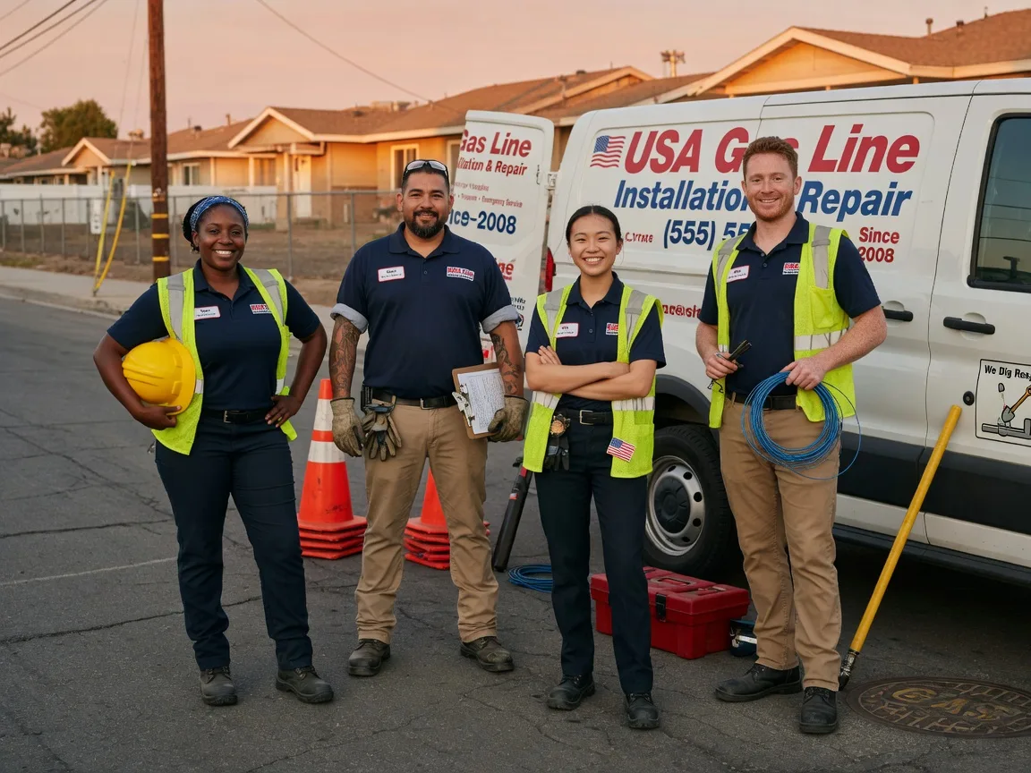 Gas Line Installation company in Plantersville, TX